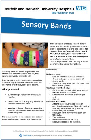 Sensory-band-pattern